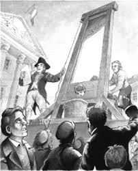 The Guillotine Used During the Terror of the French Revolution
